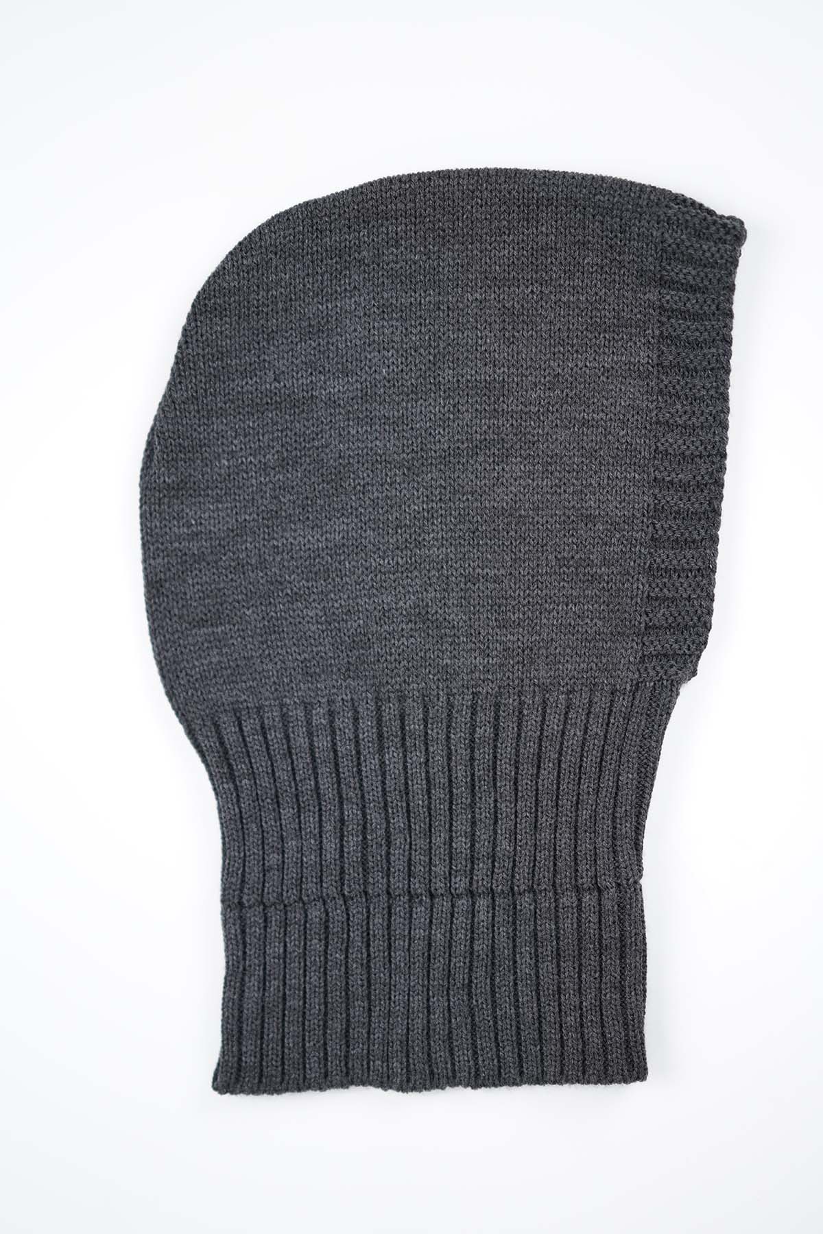 Balaclava Hijab in Dark Gray Color