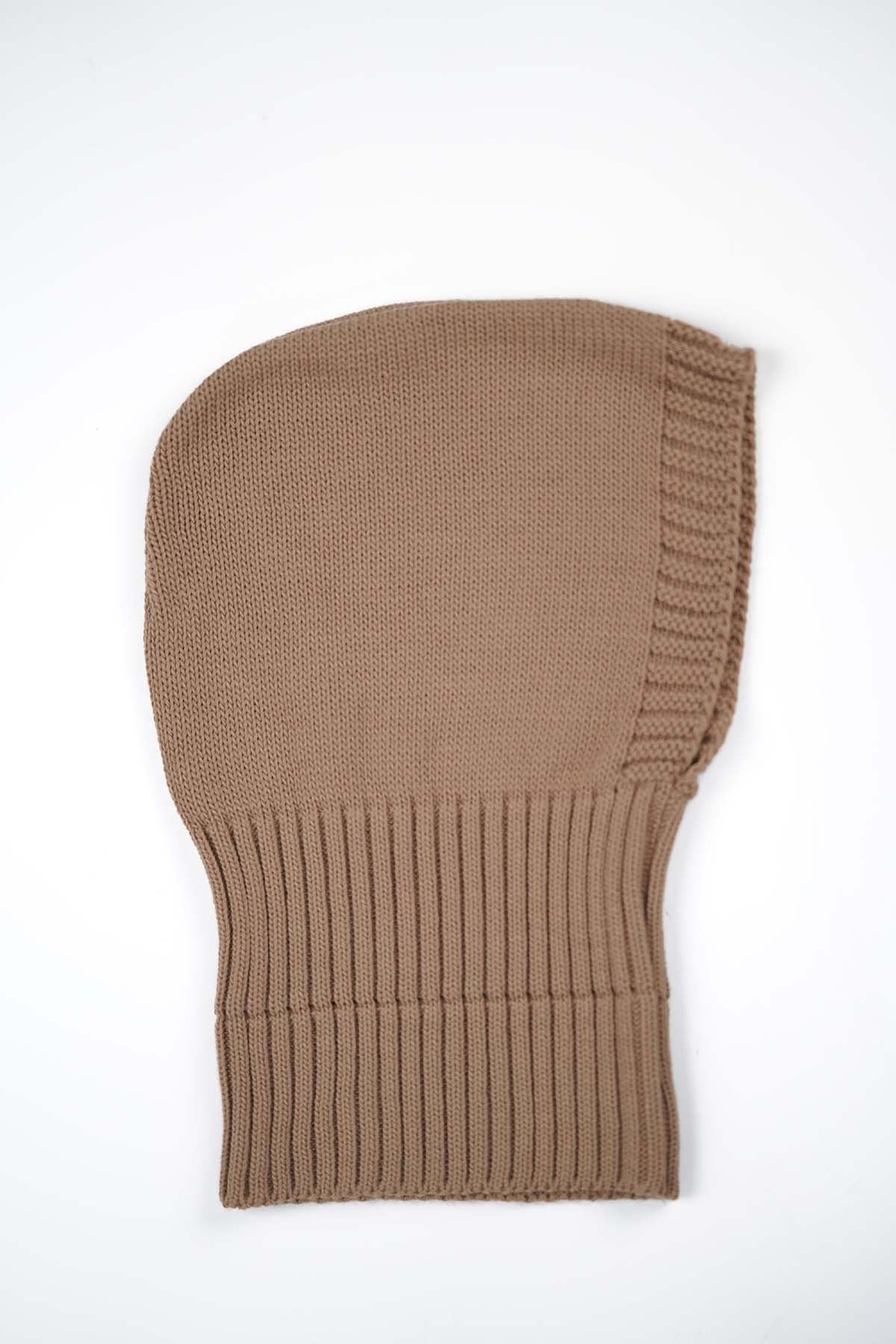 Balaclava Hijab in French Beige Color