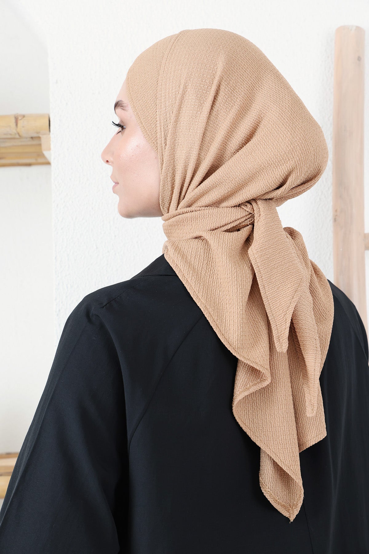 Easy Breezy Hijab in Camel Color