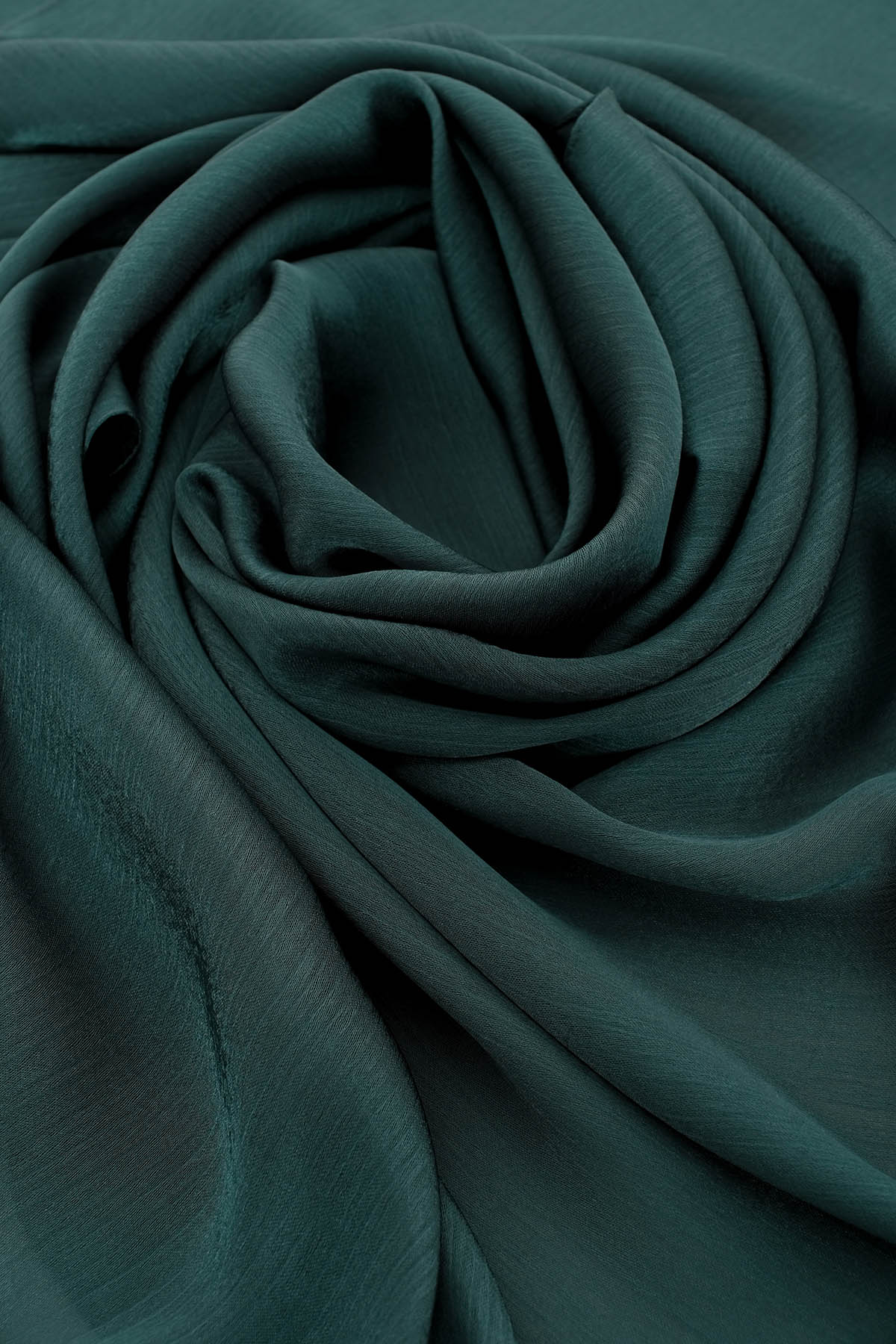 Satin Crepe Hijab in Bay Leaf Color