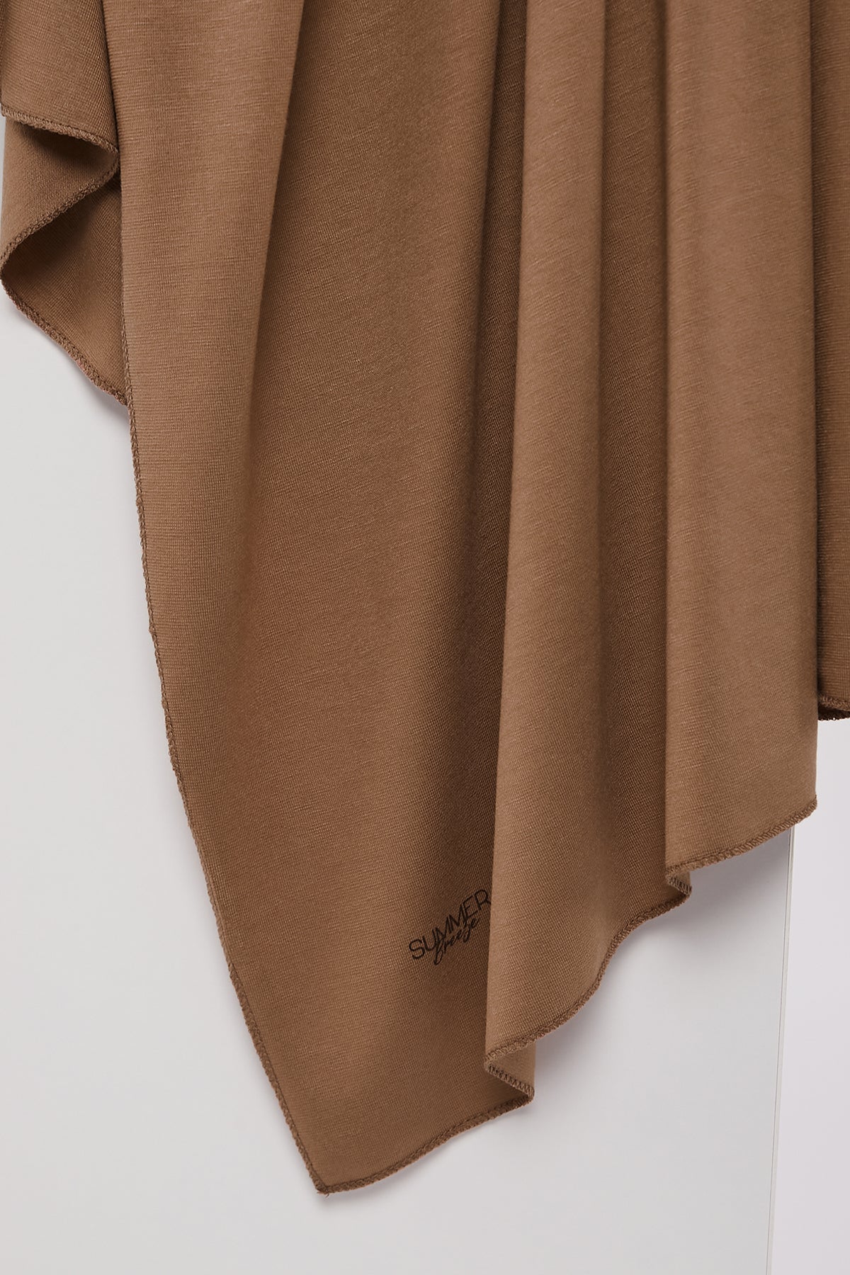 Jersey Hijab in Pale Brown Color