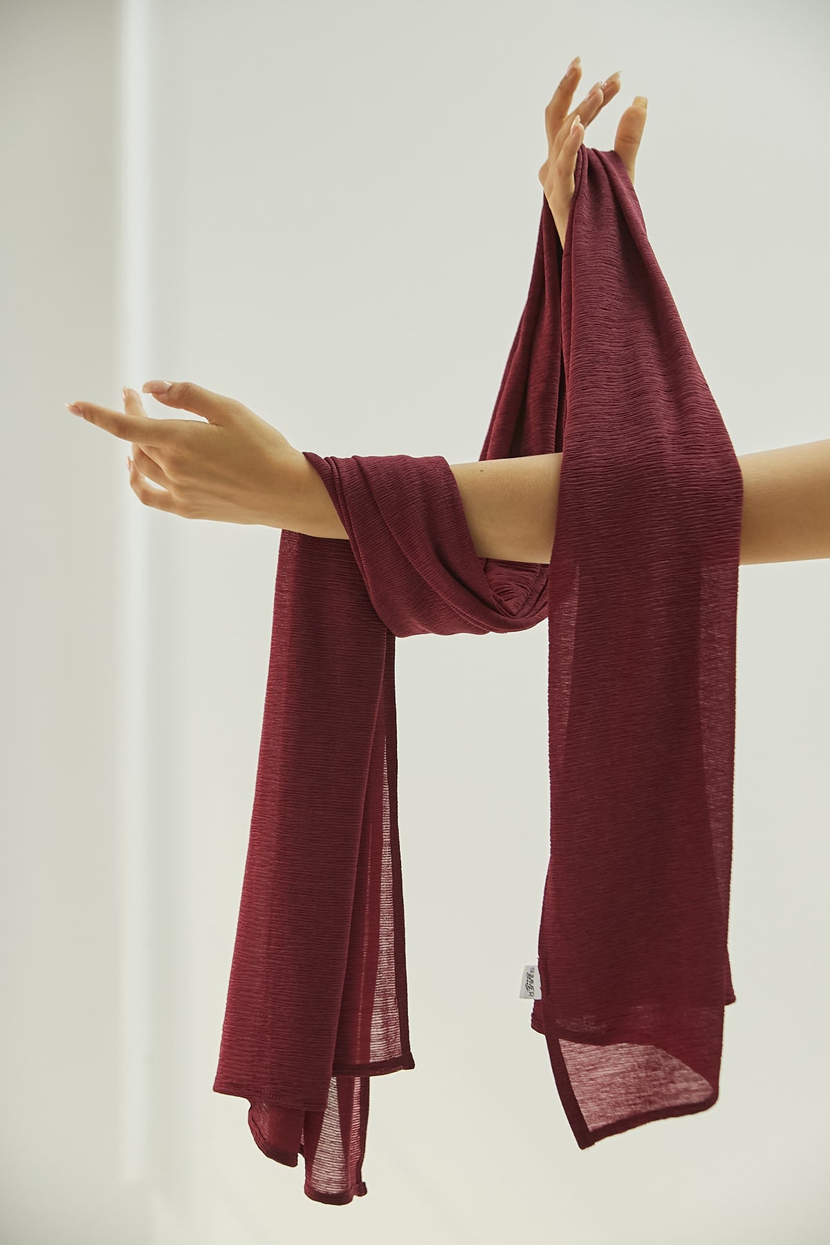 Cashmere Hijab in Persian Plum  Color