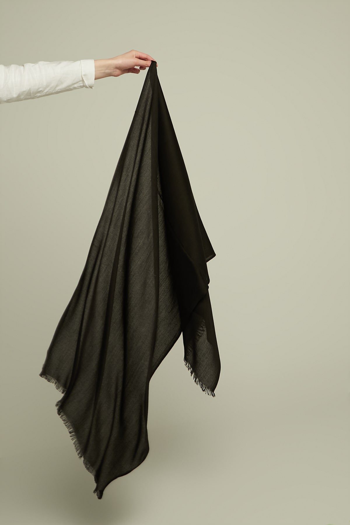 Pashmina Hijab in Black Color