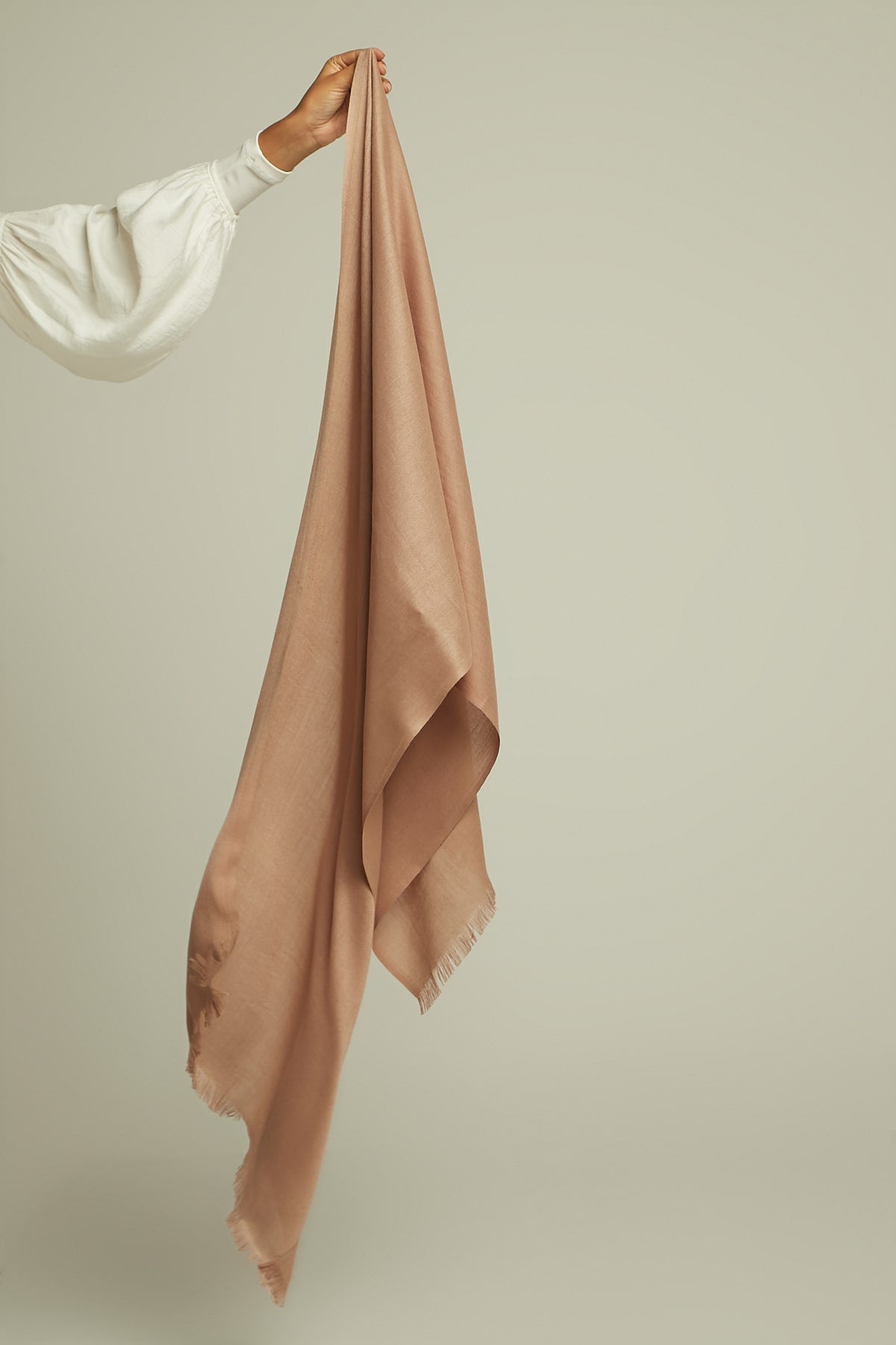 Pashmina Hijab in Tan Color