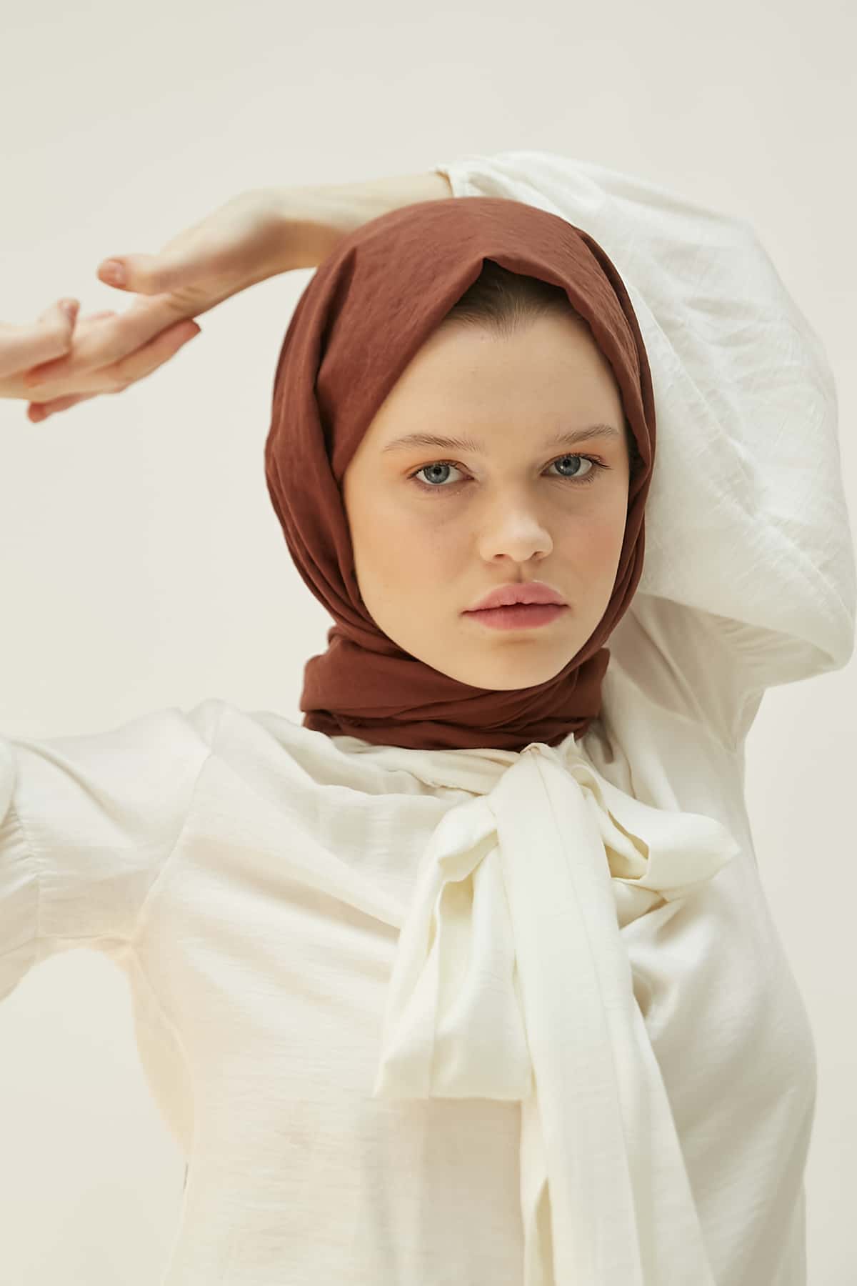 Cotton Hijab in Lotus Color